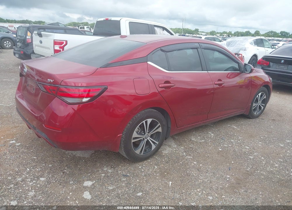 2022 NISSAN SENTRA VIN: 3N1AB8CV3NY230765