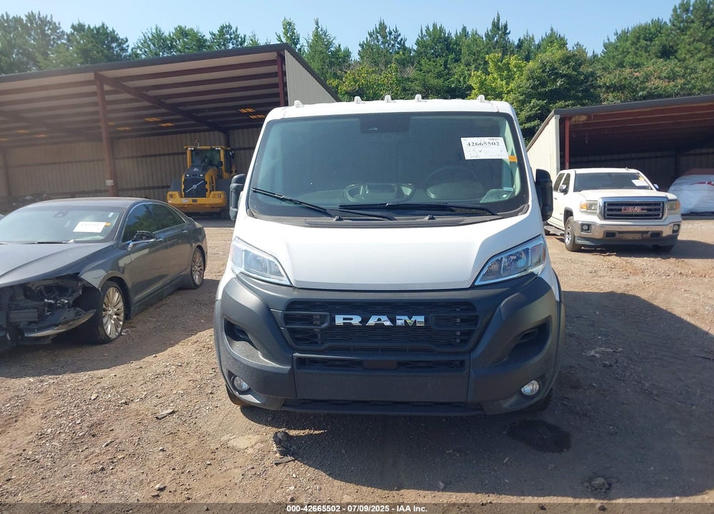 2025 RAM PROMASTER 2500 TRADESMAN LOW ROOF 136 WB W/PASS SEAT VIN: 3C6LRVVG4SE513355