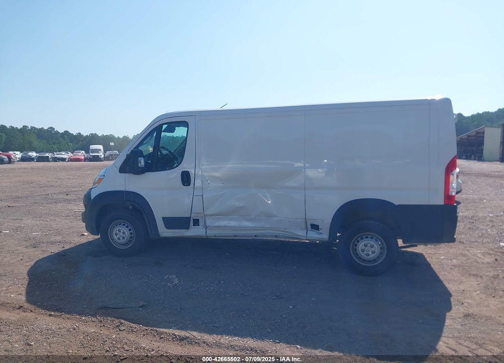 2025 RAM PROMASTER 2500 TRADESMAN LOW ROOF 136 WB W/PASS SEAT VIN: 3C6LRVVG4SE513355