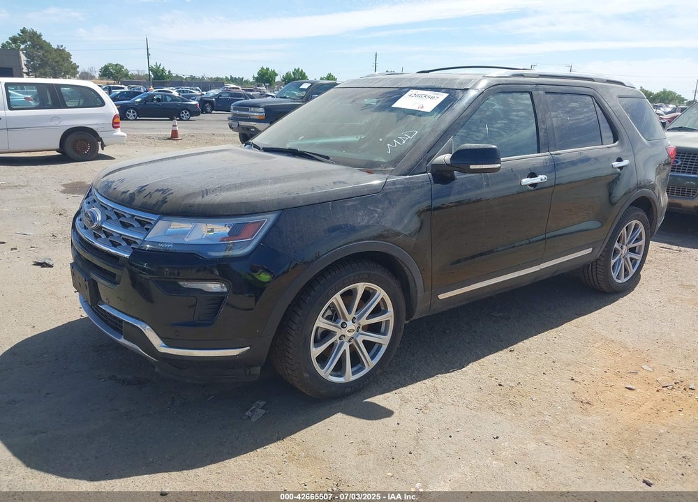 2018 FORD EXPLORER LIMITED VIN: 1FM5K7F84JGA70191