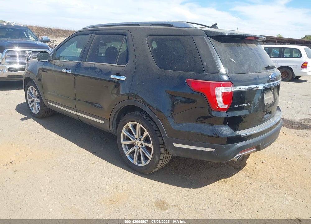 2018 FORD EXPLORER LIMITED VIN: 1FM5K7F84JGA70191