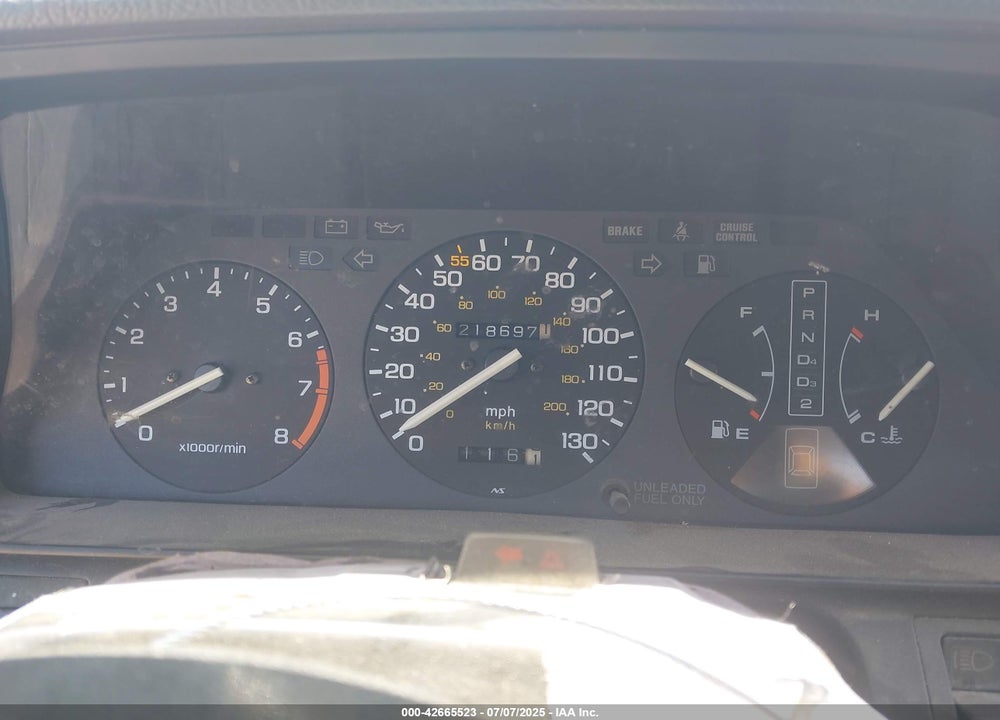 1989 HONDA ACCORD LX VIN: JHMCA5637KC101187