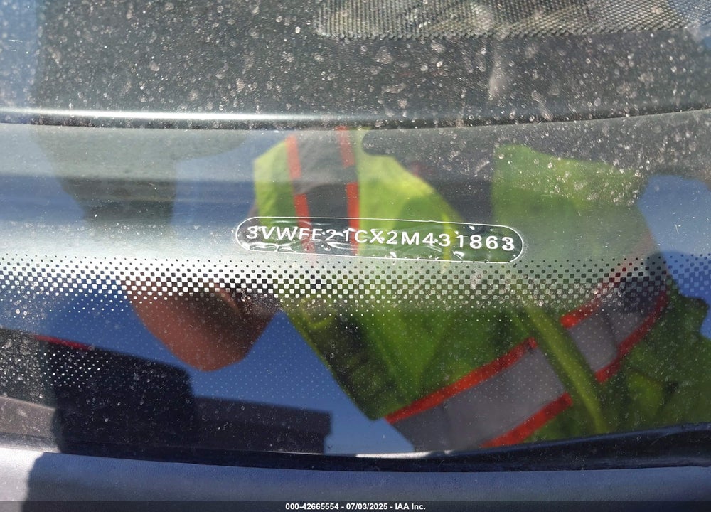 2002 VOLKSWAGEN NEW BEETLE TURBO S VIN: 3VWFE21CX2M431863