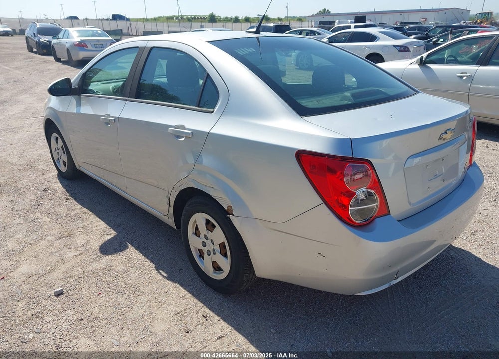 2013 CHEVROLET SONIC VIN: 1G1JA5SH1D4246936