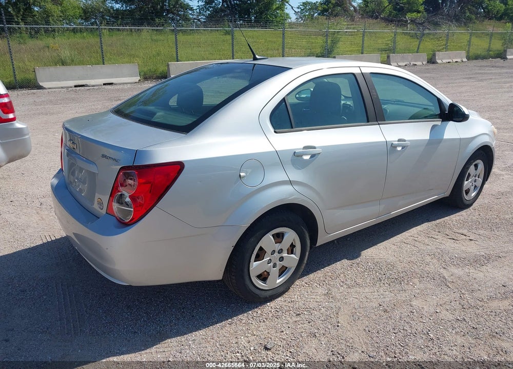 2013 CHEVROLET SONIC VIN: 1G1JA5SH1D4246936