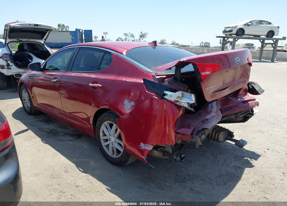 2012 KIA OPTIMA VIN: 5XXGM4A74CG044995