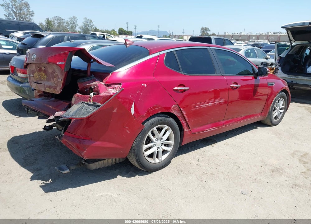2012 KIA OPTIMA VIN: 5XXGM4A74CG044995