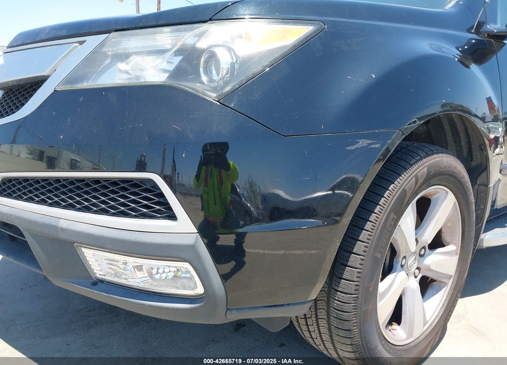 2013 ACURA MDX VIN: 2HNYD2H39DH512014