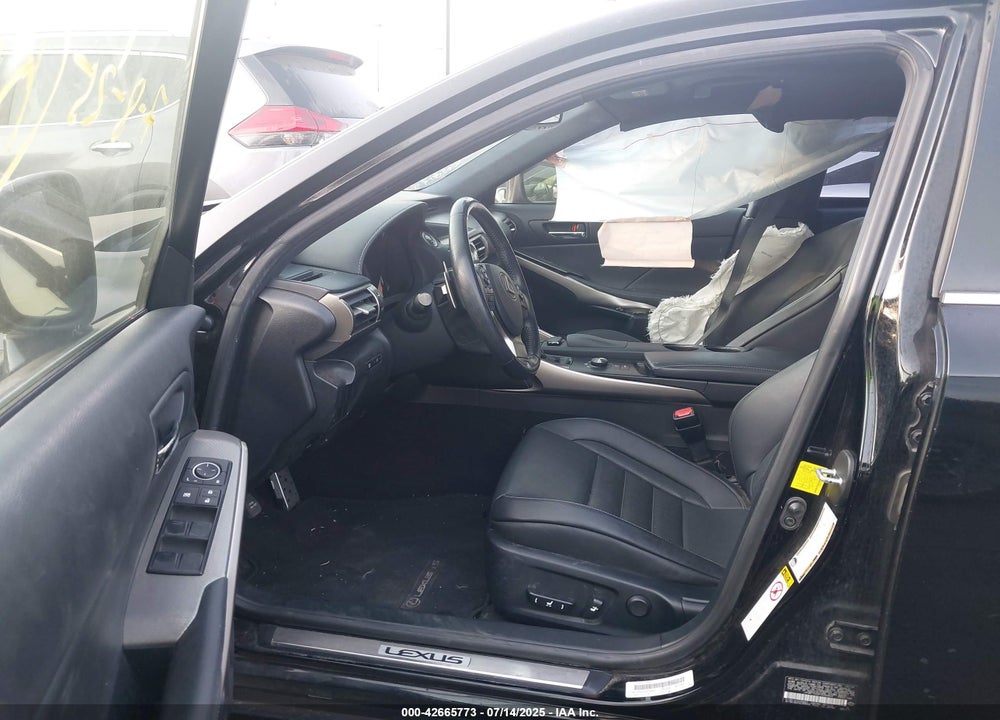 2015 LEXUS IS VIN: JTHBF1D22F5056864