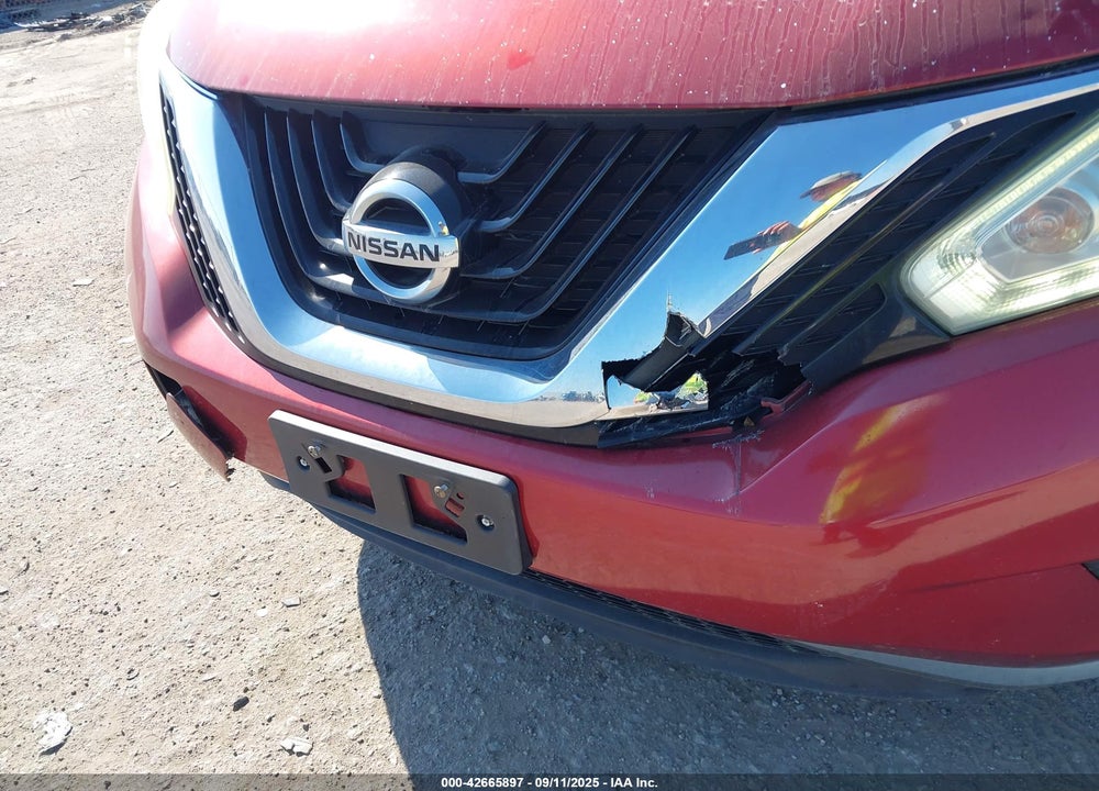 2016 NISSAN MURANO VIN: 5N1AZ2MH5GN111433