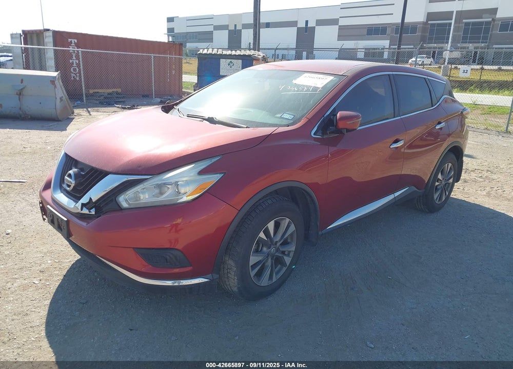 2016 NISSAN MURANO VIN: 5N1AZ2MH5GN111433