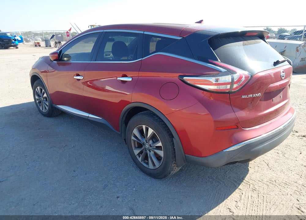 2016 NISSAN MURANO VIN: 5N1AZ2MH5GN111433