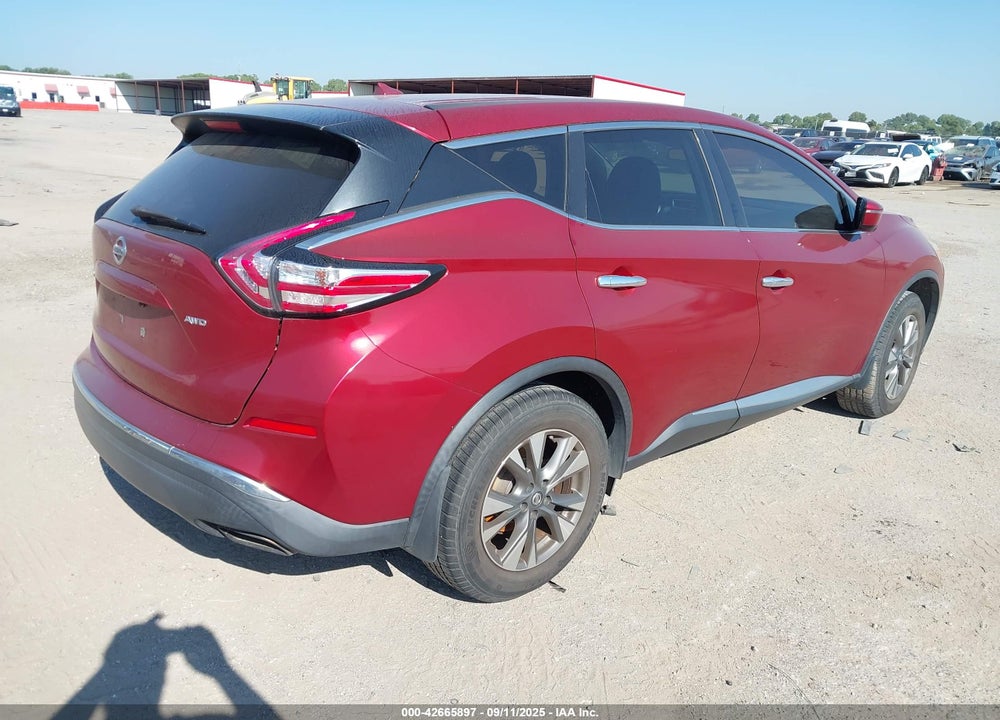 2016 NISSAN MURANO VIN: 5N1AZ2MH5GN111433