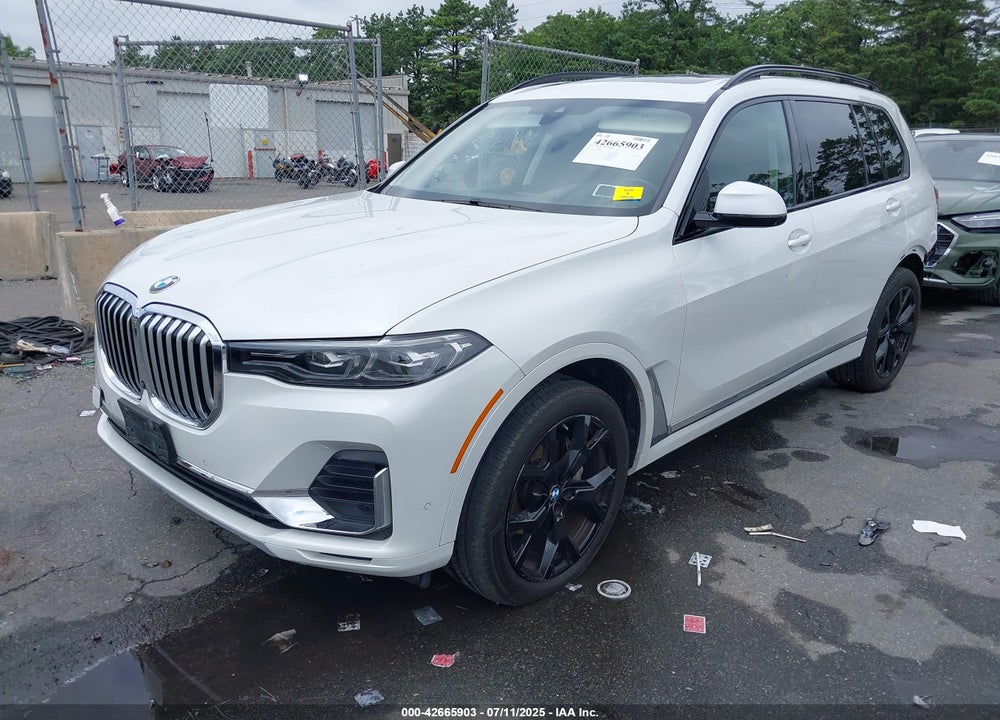 2022 BMW X7 XDRIVE40I VIN: 5UXCW2C04N9M23362