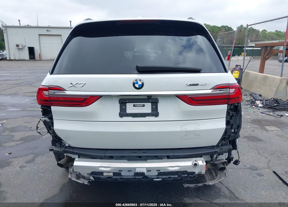 2022 BMW X7 XDRIVE40I VIN: 5UXCW2C04N9M23362