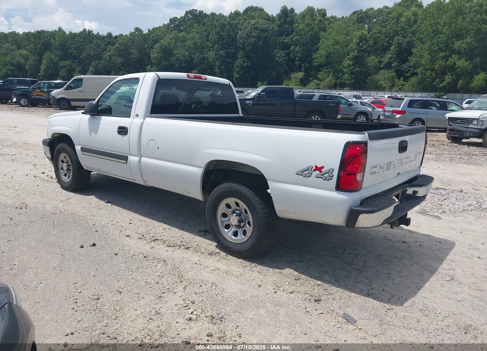 2005 CHEVROLET SILVERADO 1500 VIN: 1GCEK14T75E235791