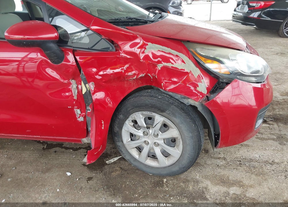 2012 KIA RIO VIN: KNADM4A35C6055922