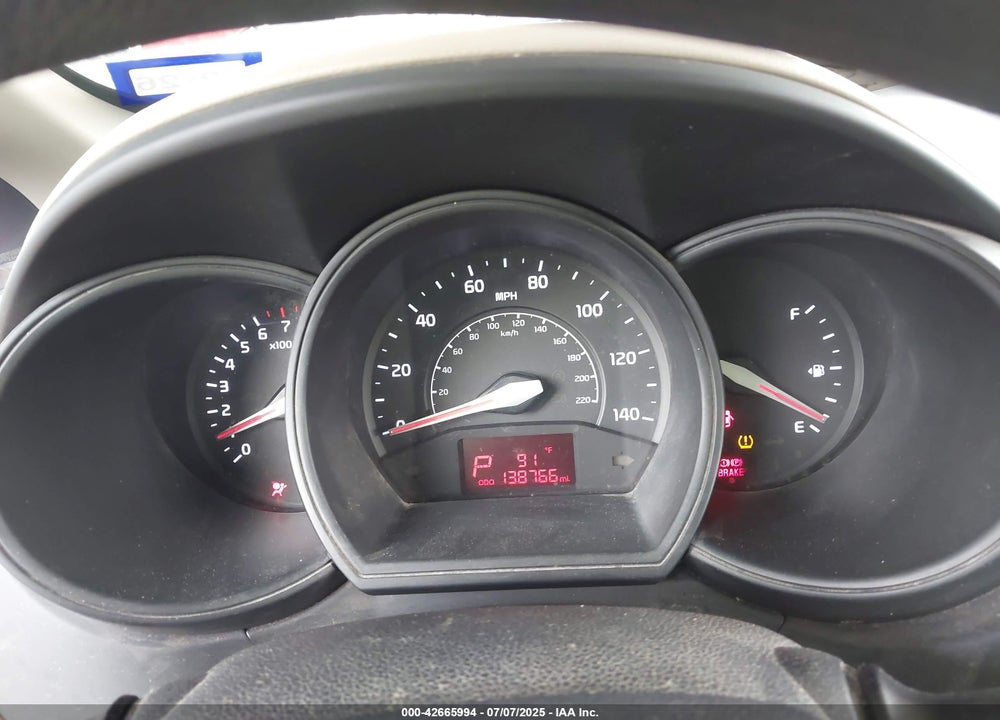 2012 KIA RIO VIN: KNADM4A35C6055922