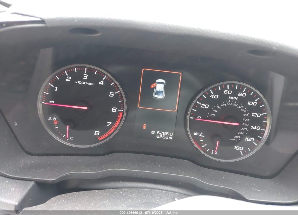 2023 SUBARU WRX VIN: JF1VBAF6XP9820339