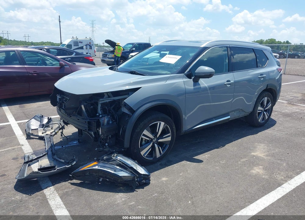 2021 NISSAN ROGUE SL FWD VIN: 5N1AT3CA0MC746286