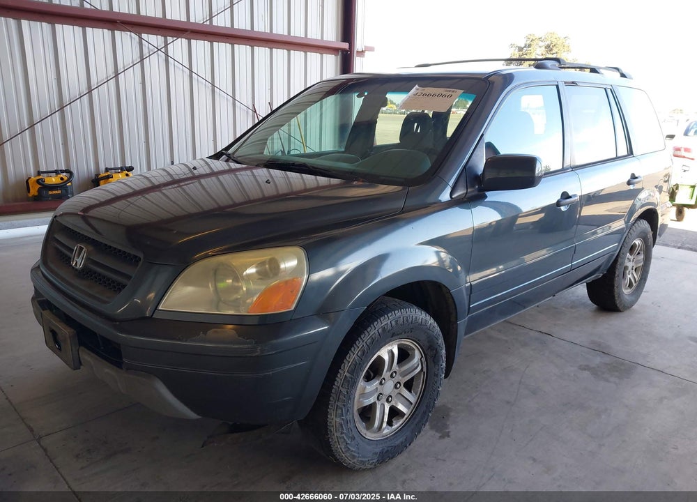 2004 HONDA PILOT EX VIN: 2HKYF18404H589476