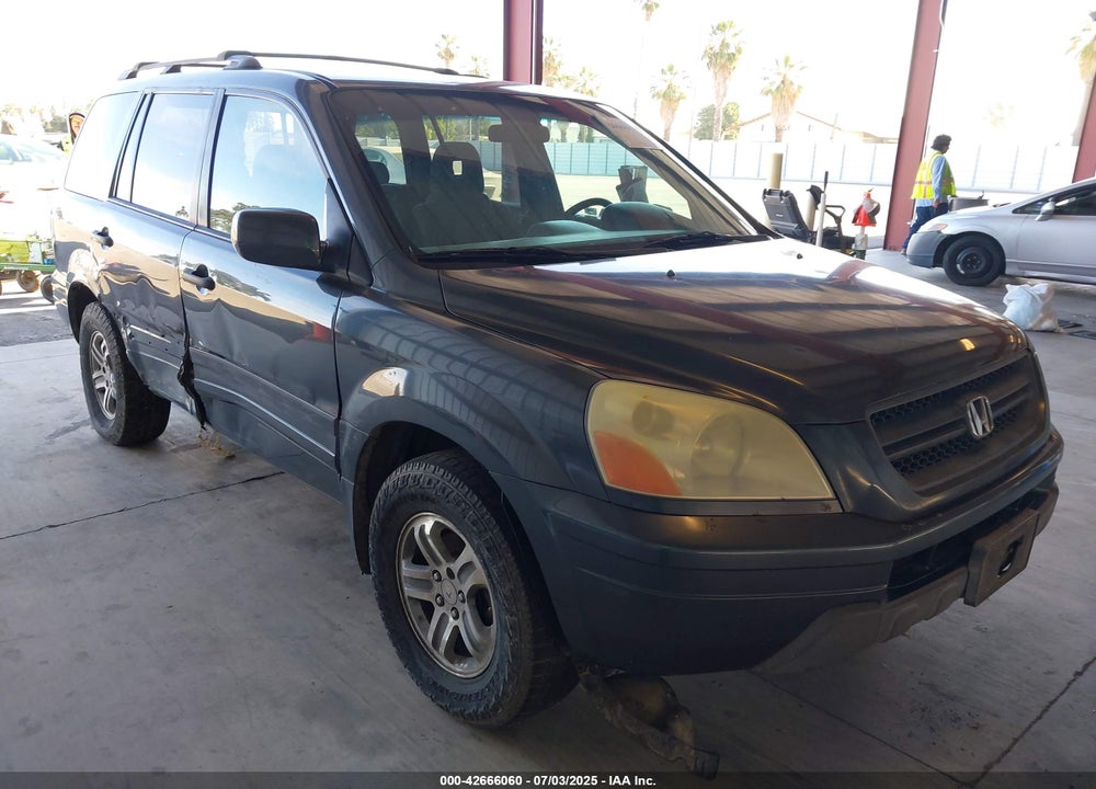 2004 HONDA PILOT EX VIN: 2HKYF18404H589476