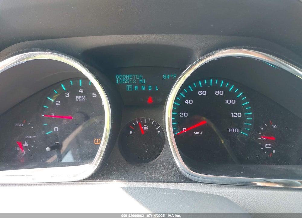 2012 CHEVROLET TRAVERSE VIN: 1GNKVFED5CJ416463