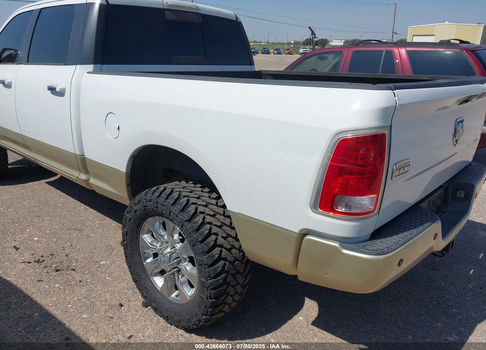 2013 RAM 2500 LAIE LONGHORN VIN: 3C6UR5GL5DG520370