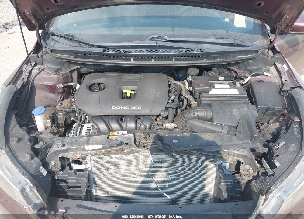 2017 KIA FORTE VIN: 3KPFK4A76HE136238