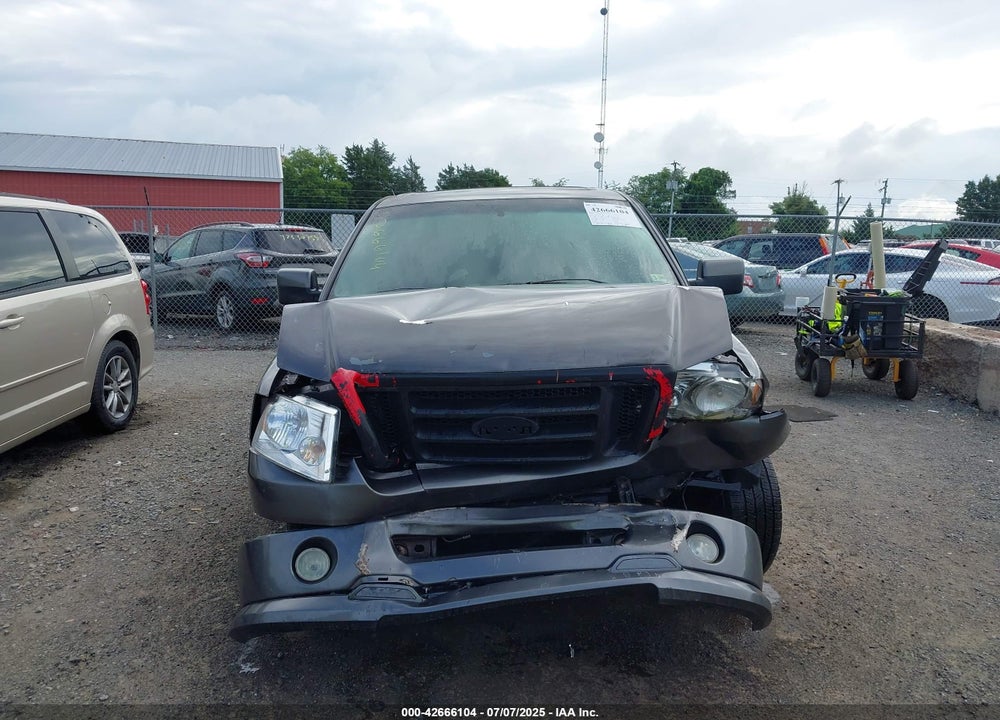 2007 FORD F-150 VIN: 1FTPW12567KC93588