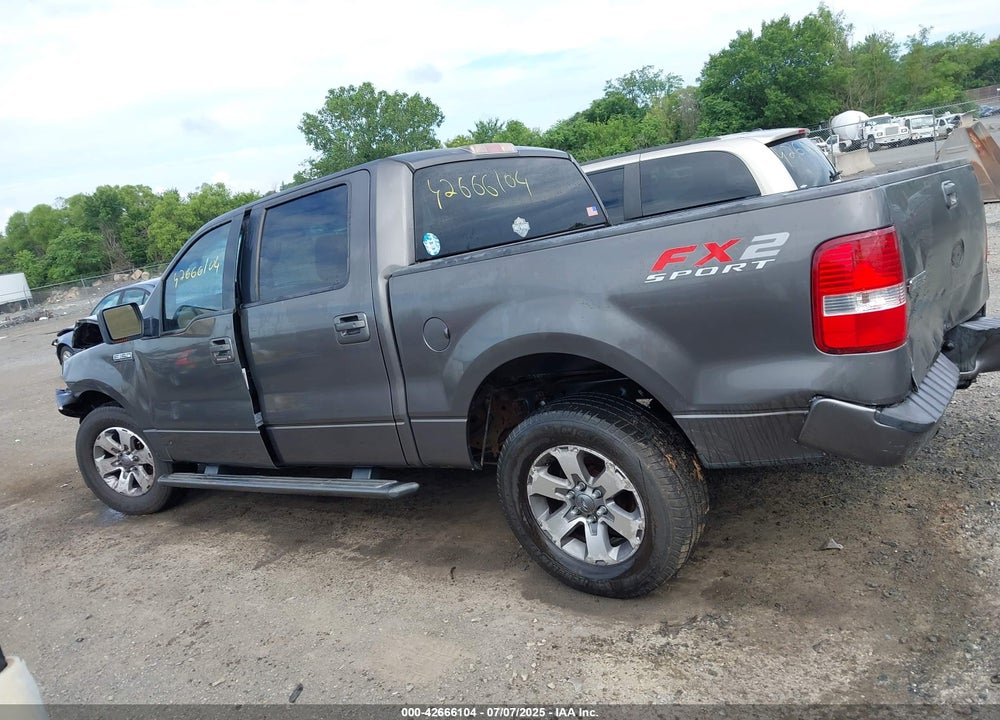 2007 FORD F-150 VIN: 1FTPW12567KC93588