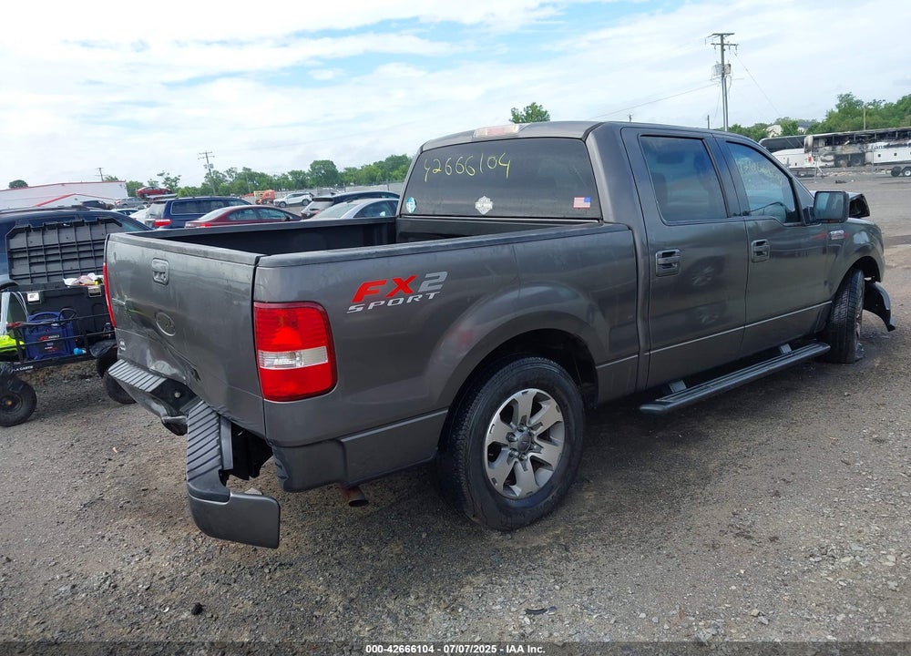 2007 FORD F-150 VIN: 1FTPW12567KC93588