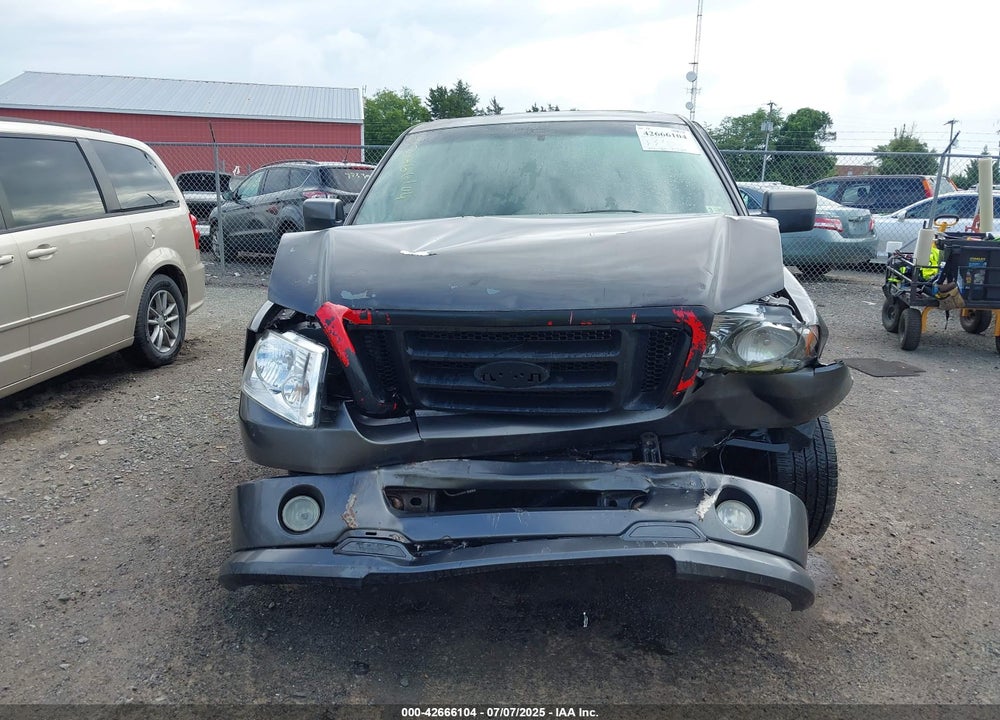 2007 FORD F-150 VIN: 1FTPW12567KC93588