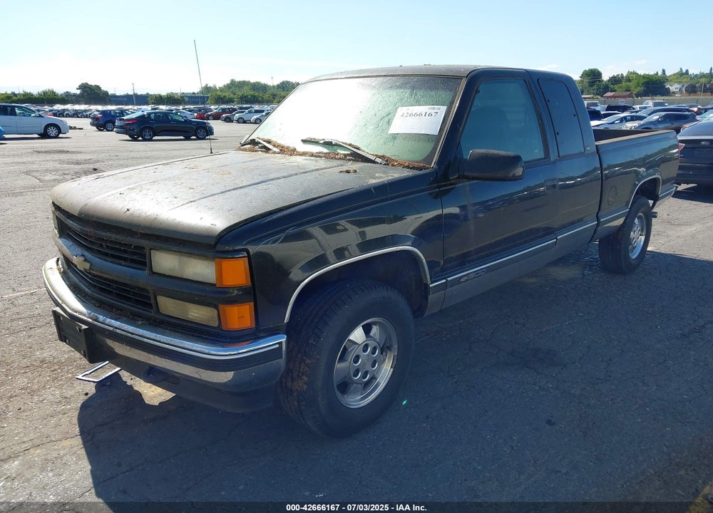 1998 CHEVROLET K1500 FLEETSIDE/SILVERADO FLEETSIDE/SPORTSIDE VIN: 2GCEK19R9W1196427