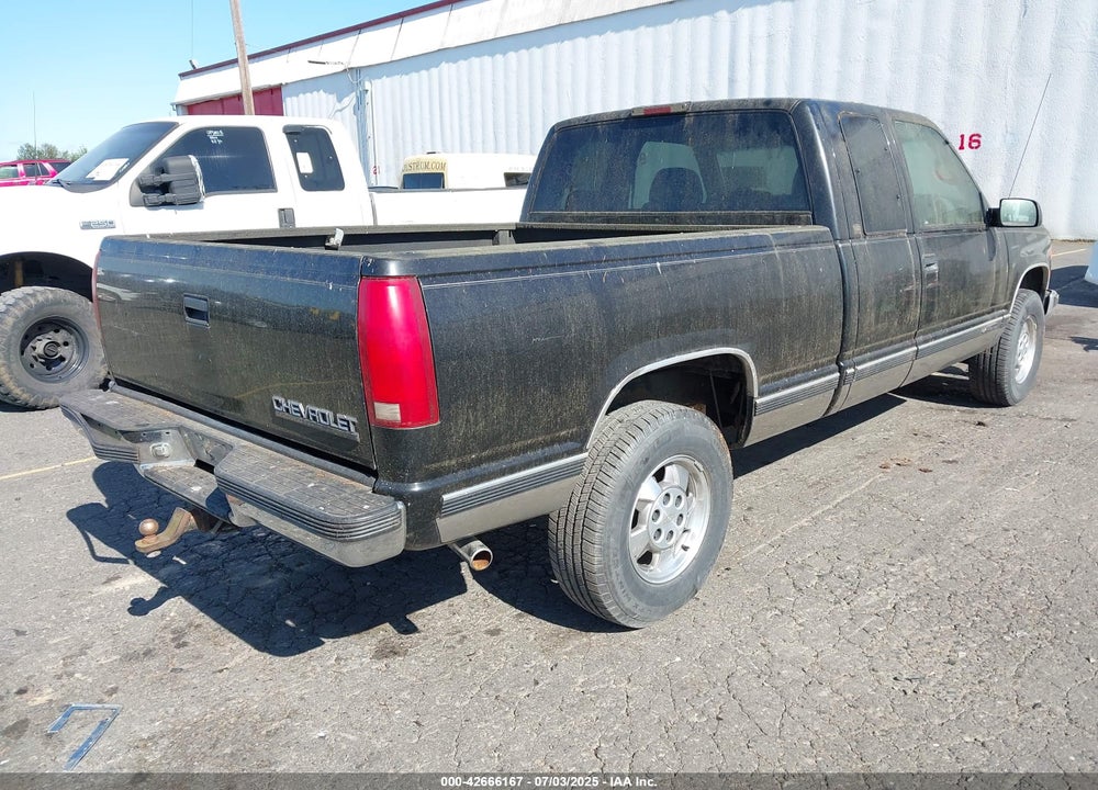 1998 CHEVROLET K1500 FLEETSIDE/SILVERADO FLEETSIDE/SPORTSIDE VIN: 2GCEK19R9W1196427