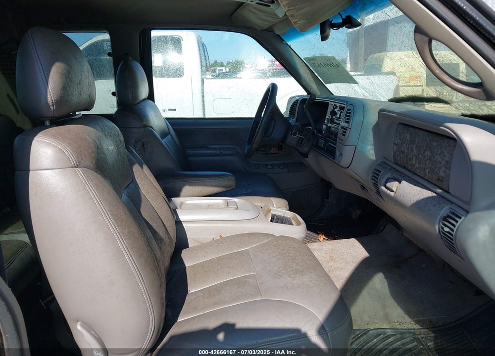 1998 CHEVROLET K1500 FLEETSIDE/SILVERADO FLEETSIDE/SPORTSIDE VIN: 2GCEK19R9W1196427