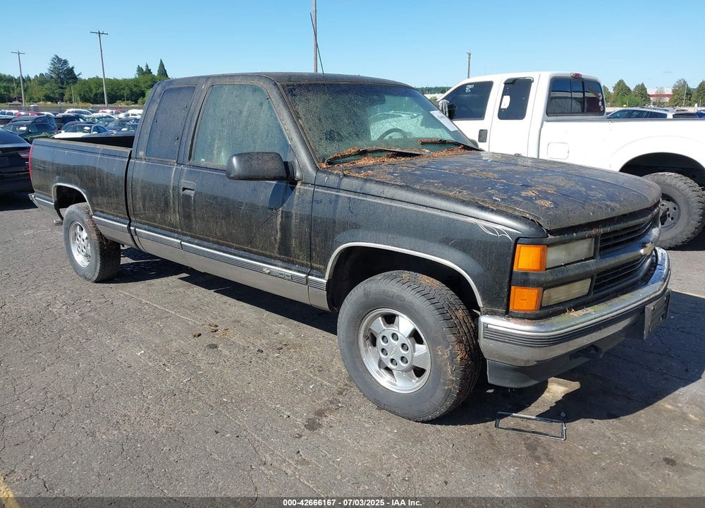 1998 CHEVROLET K1500 FLEETSIDE/SILVERADO FLEETSIDE/SPORTSIDE VIN: 2GCEK19R9W1196427