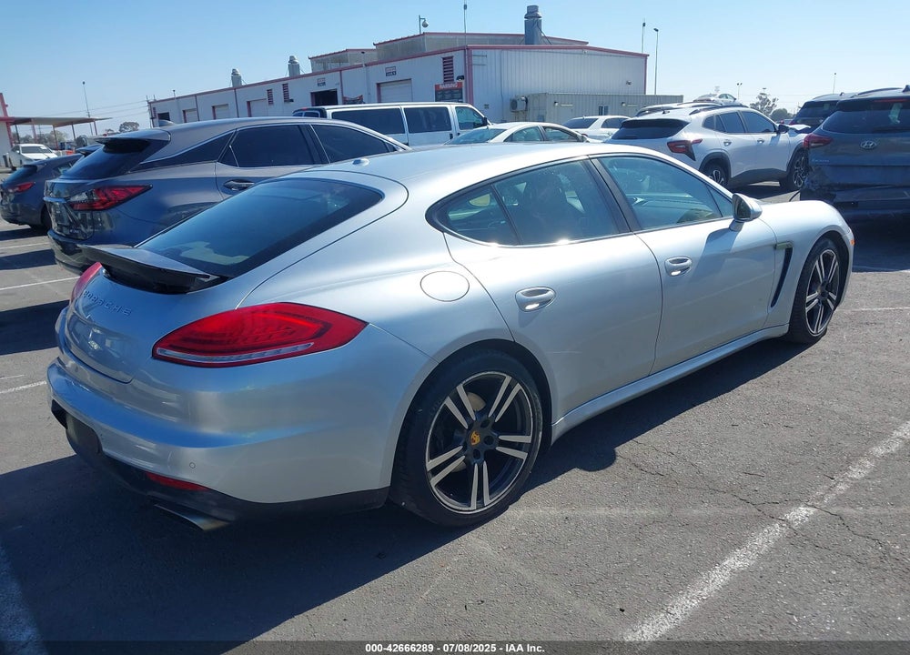 2016 PORSCHE PANAMERA VIN: WP0AA2A72GL001734