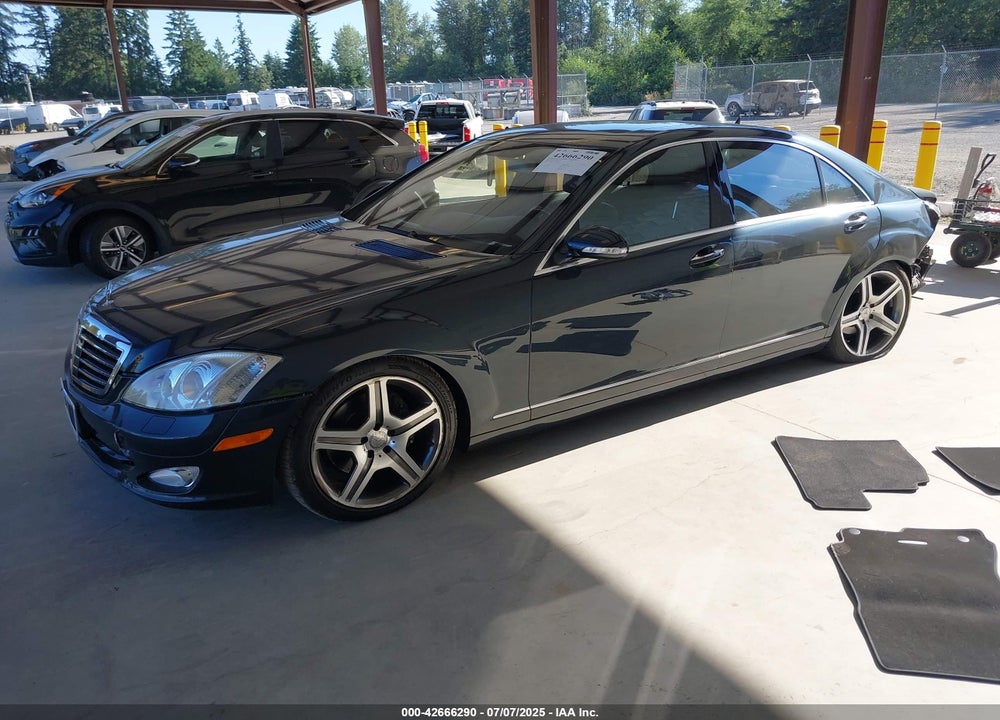 2007 MERCEDES-BENZ S CLASS VIN: WDDNG71X37A095492