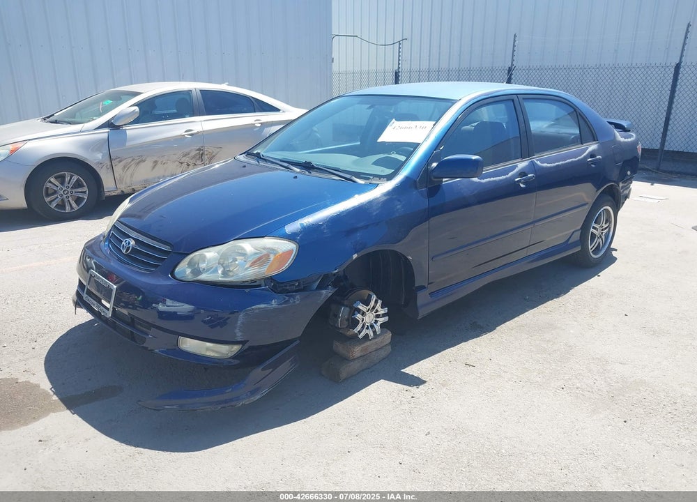 2003 TOYOTA COROLLA S VIN: 1NXBR32EX3Z178984