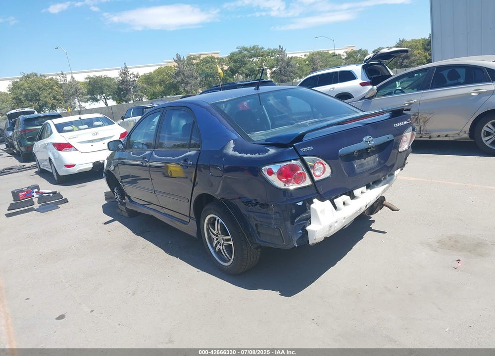 2003 TOYOTA COROLLA S VIN: 1NXBR32EX3Z178984
