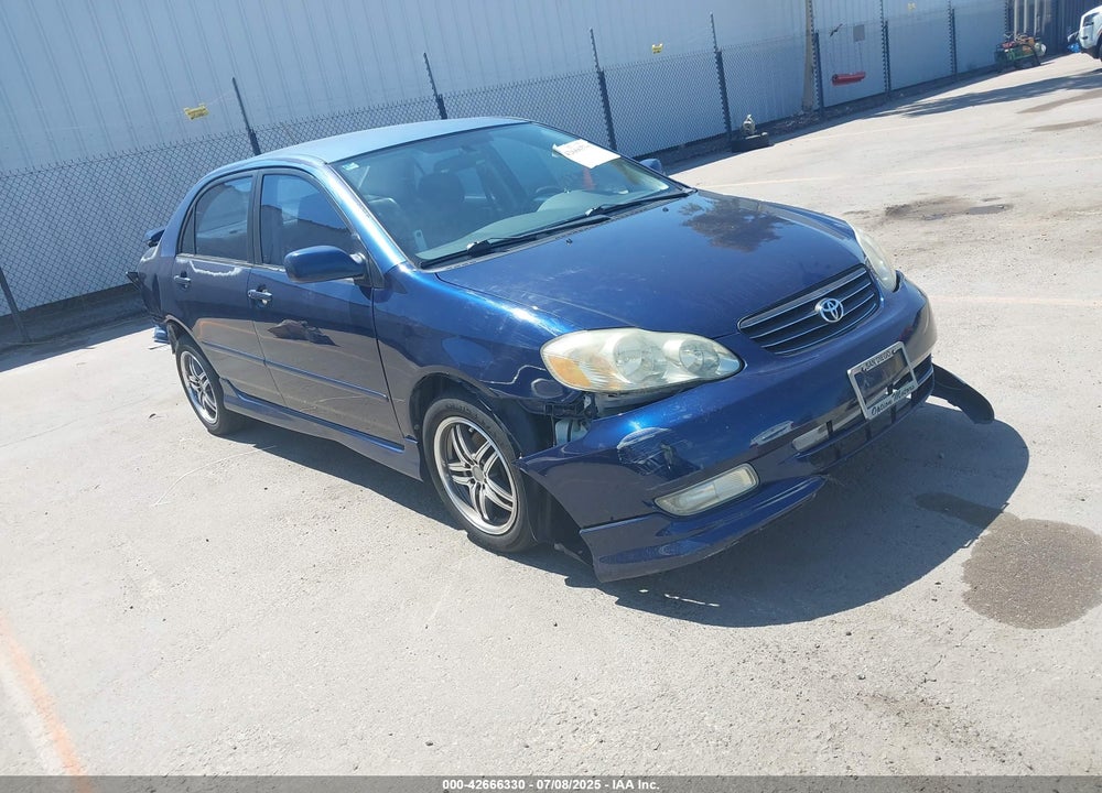 2003 TOYOTA COROLLA S VIN: 1NXBR32EX3Z178984