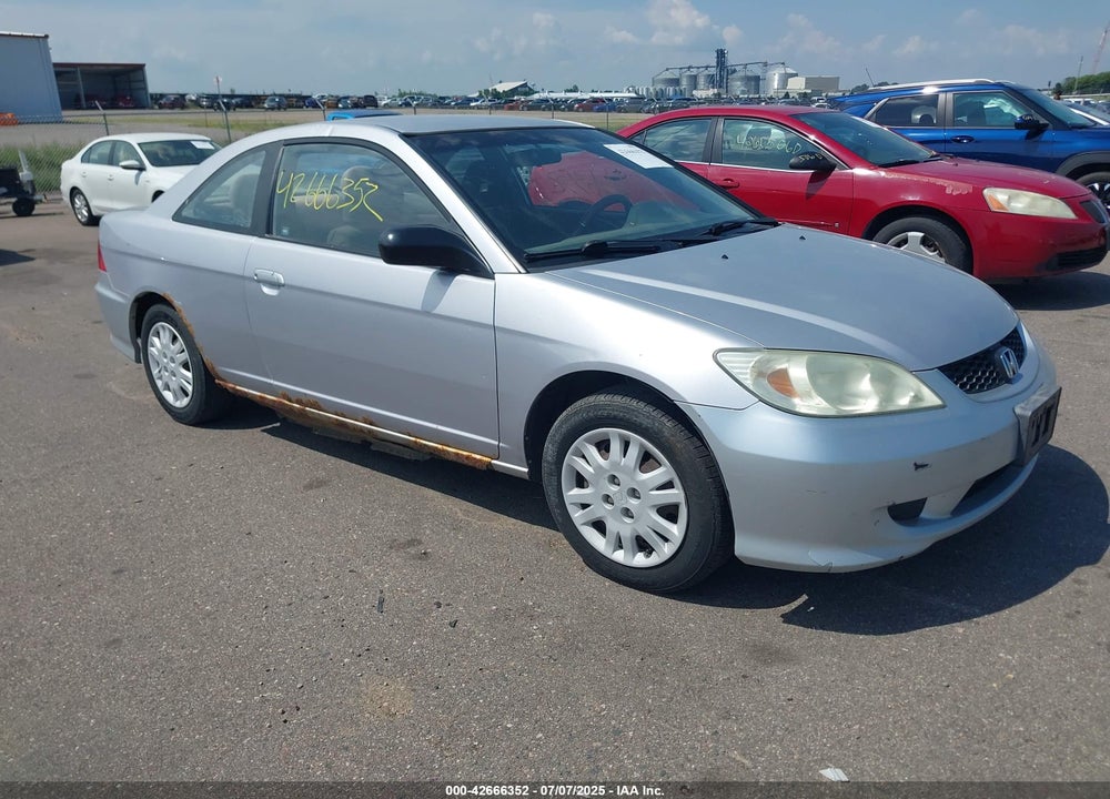2004 HONDA CIVIC LX VIN: 1HGEM22524L044201