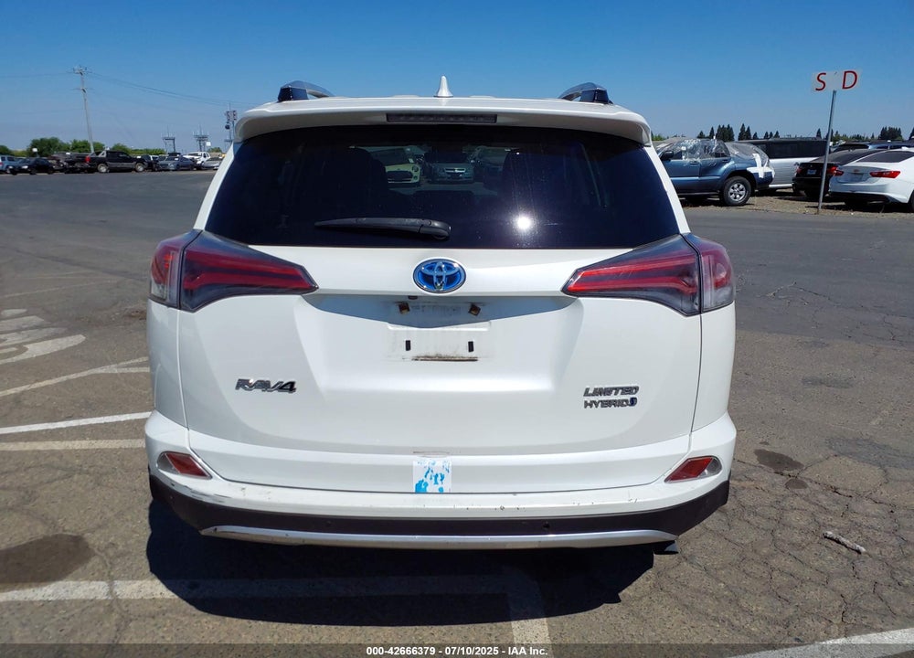 2016 TOYOTA RAV4 HYBRID LIMITED VIN: JTMDJREV0GD032490