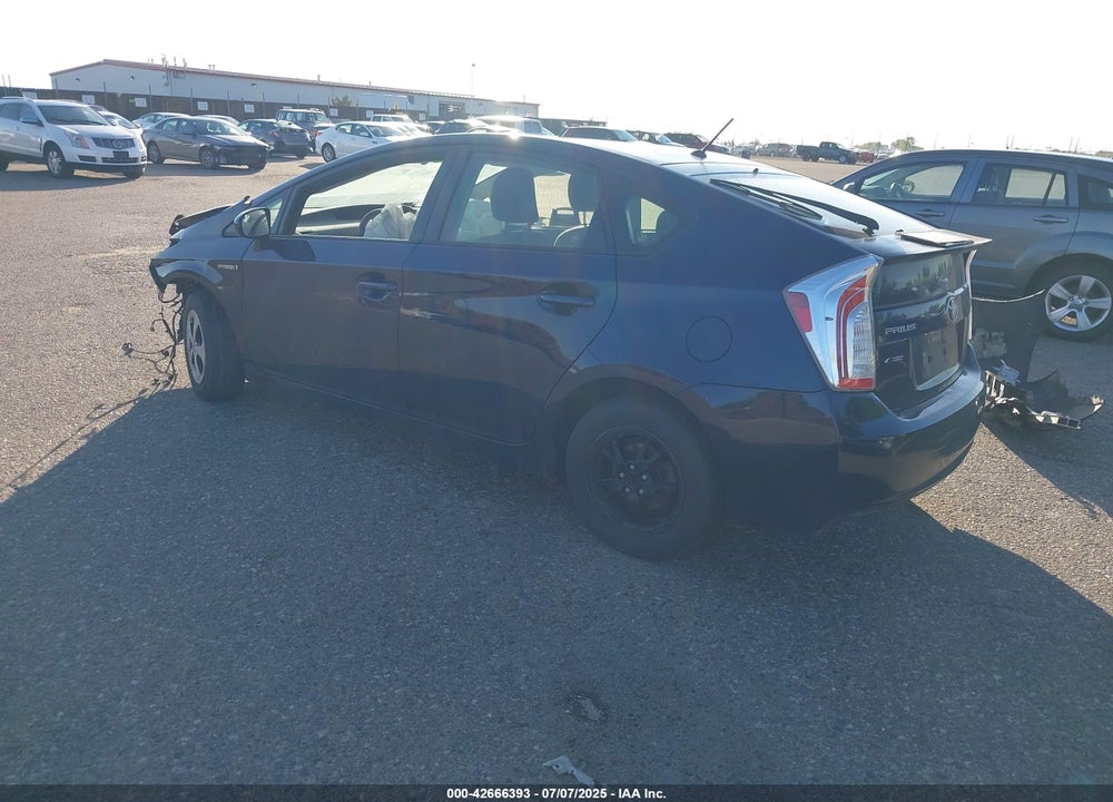 2013 TOYOTA PRIUS VIN: JTDKN3DU0D0336990