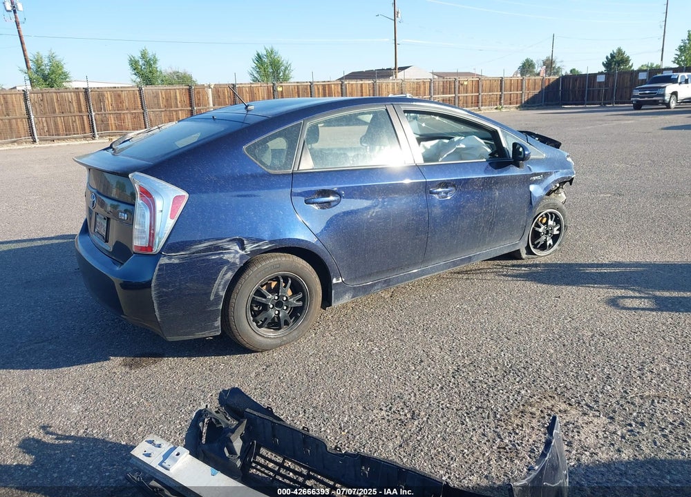 2013 TOYOTA PRIUS VIN: JTDKN3DU0D0336990