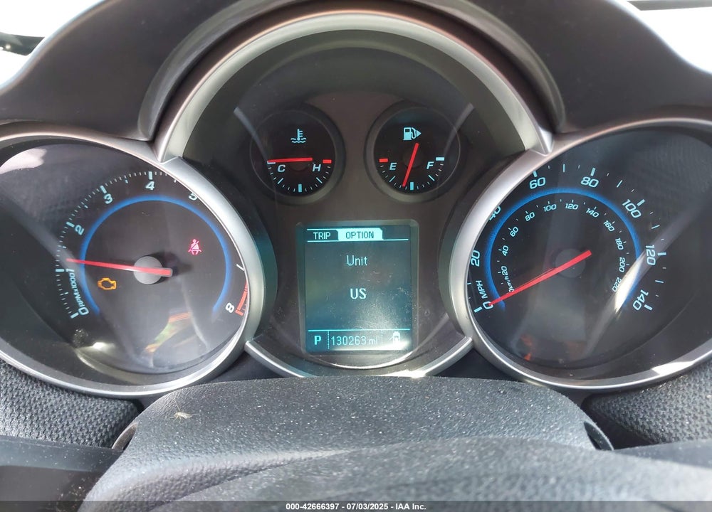 2013 CHEVROLET CRUZE 1LT AUTO VIN: 1G1PC5SB5D7122361
