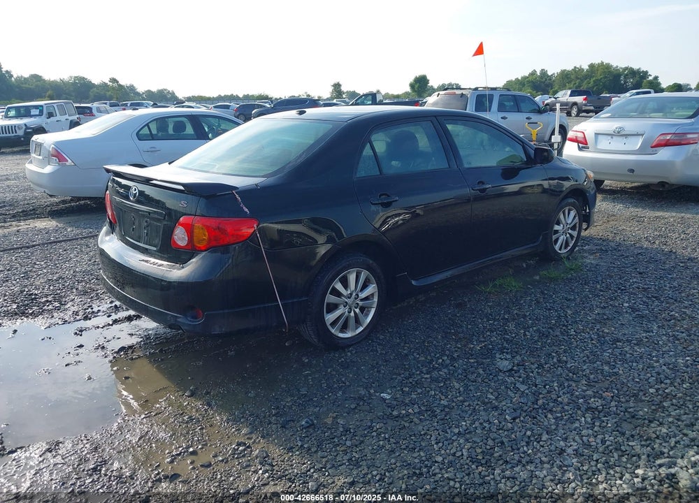2009 TOYOTA COROLLA VIN: 2T1BU40E49C147750