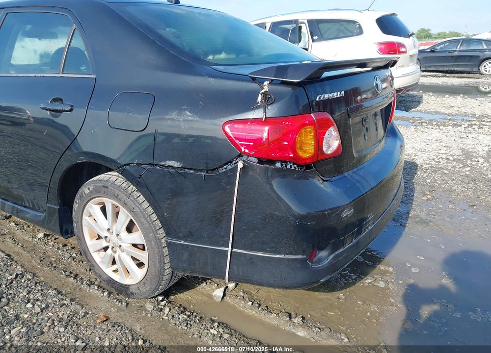 2009 TOYOTA COROLLA VIN: 2T1BU40E49C147750