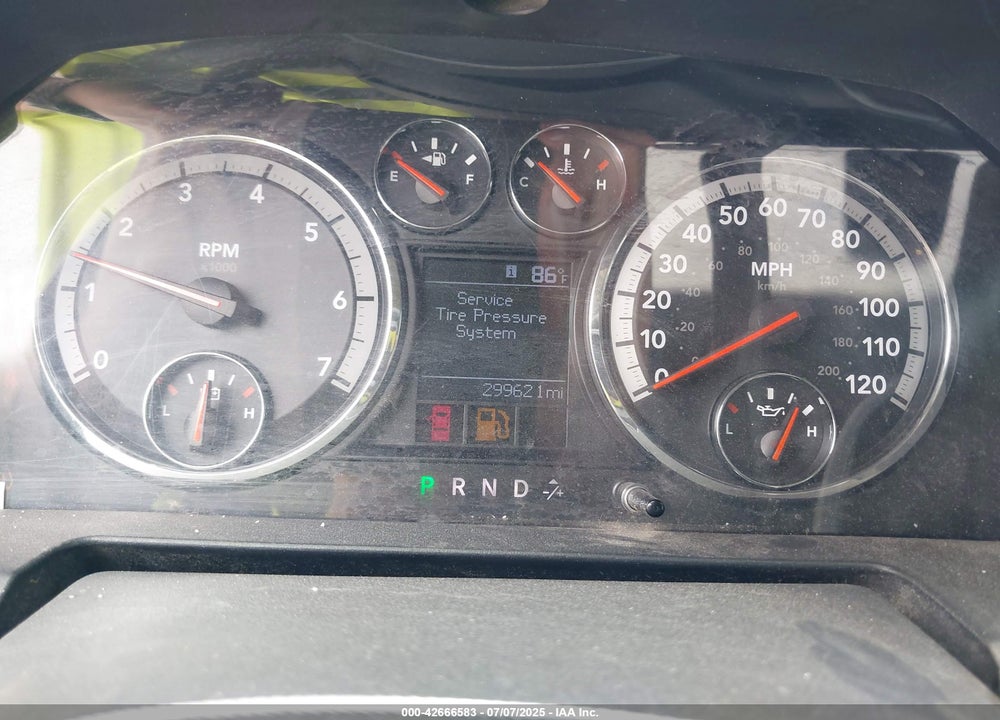 2011 RAM RAM 2500 VIN: 3D7TP2CTXBG529082